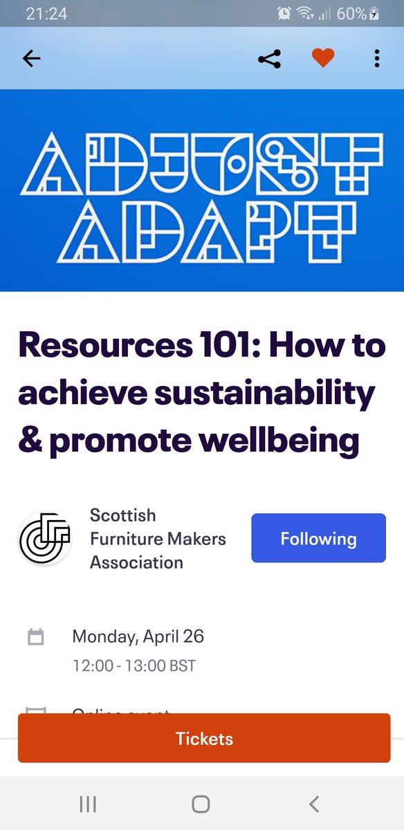 SFMA_furniture's tweet photo. We have two more events coming up throughout April to accompany our virtual show #adjustadapt21
#visualartsscotland #cityartscentreedinburgh #scottishfurnituremakersassociation https://t.co/TNehdhTM05