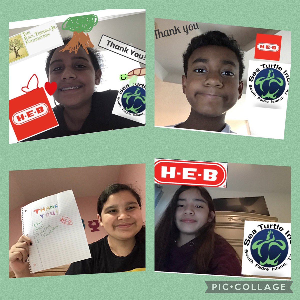 AidaTrvn's tweet photo. Thank you @SeaTurtleInc for the wonderful presentation this morning! My students and I learned so much about about how to protect our oceans and marine life. Thank you to Raul Tijerina Jr. Foundation and @HEB for this virtual learning opportunity! @LamarEagles https://t.co/F3kQThUKhS