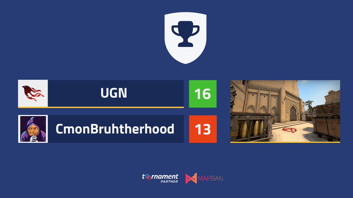 TSCeSports's tweet photo. Another close game this evening!

@UGN_CS qualify for the playoffs after beating @WhiteBomboCSGO 16-13 on Mirage!

https://t.co/Imn5iCg91y https://t.co/izFEdTAHpl