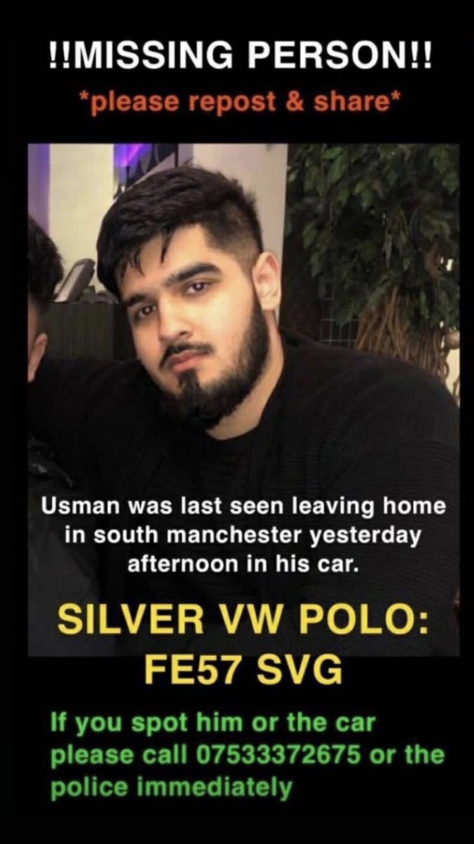 ShafronAli's tweet photo. Missing person Retweet. https://t.co/MBnpyC0JQb