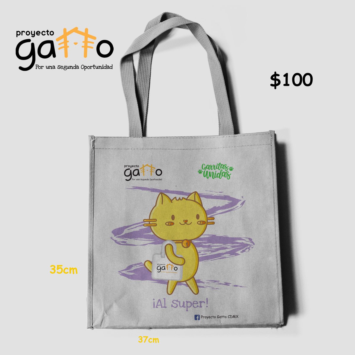 Tenemos Nuevo Modelo de Bolsa Ecológica😻🤩‼️
Se vende por unidad y tiene el increíble precio de $100.00 , está fabricada en loneta súper resistente, ideal para el mandado 😺🍎🥕🥖
No te quedes sin la tuya y atrae las miradas envidiosas en el super 😝😹
#VentaConCausa 
#cdmx