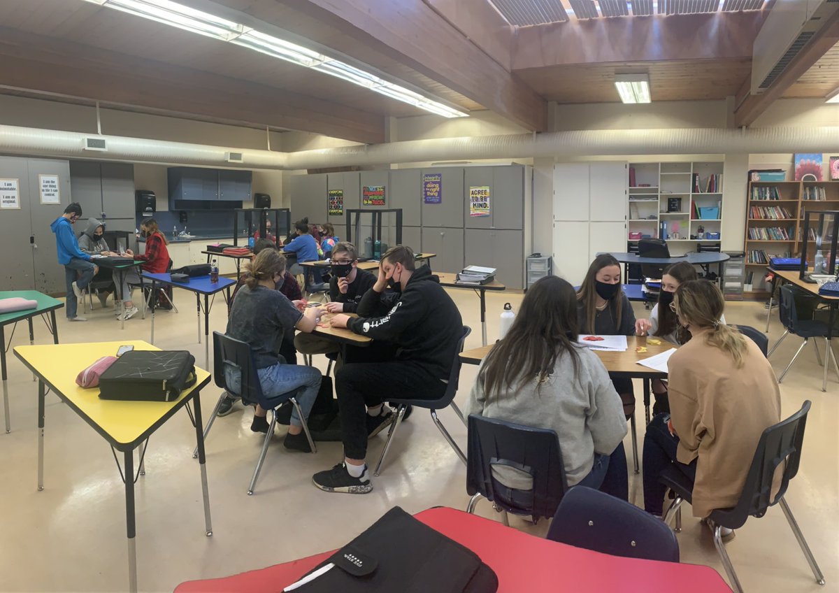 Discussion day! Students have been reading different WWII based novels &amp; are discussing the unique perspectives their main characters have of the war in each of their stories. 

⏹ = I have something to say. 
🔼 = I have a question/prompt. 
⏺ = I agree/disagree.

<a href="/PrideInThePaw/">YorkdaleCentral</a>
