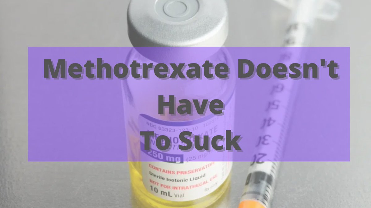 RARawChannel's tweet photo. One of the most popular videos on, "R.A. Raw" has been one in which I share my experience with the drug methotrexate.  Originally prescrived when i was 13 I have learned a few do's and don'ts about combating side effects.  
check it out here ----> https://t.co/BODL79Jonr https://t.co/wMH7jyst1l