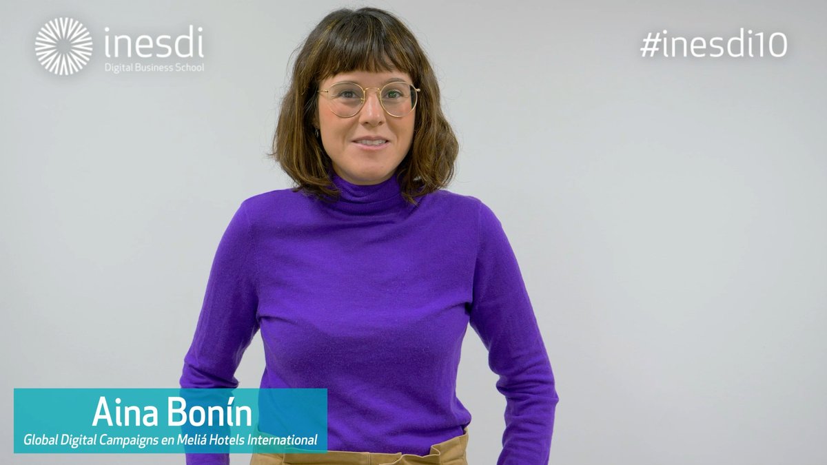 Inesdibts's tweet photo. ¡Conozcamos un poco más a las personas que han estado con nosotros estos 10 años! 🎂🥳
La alumni @ainabond, que estudió el #Posgrado en #DigitalBusiness y #WebAnalyst, nos cuenta un poco más su experiencia 🎓🤗
¡Gracias Aina!
https://t.co/LTa4dwRz1a
#Inesdi10 https://t.co/egYFDPiWAQ