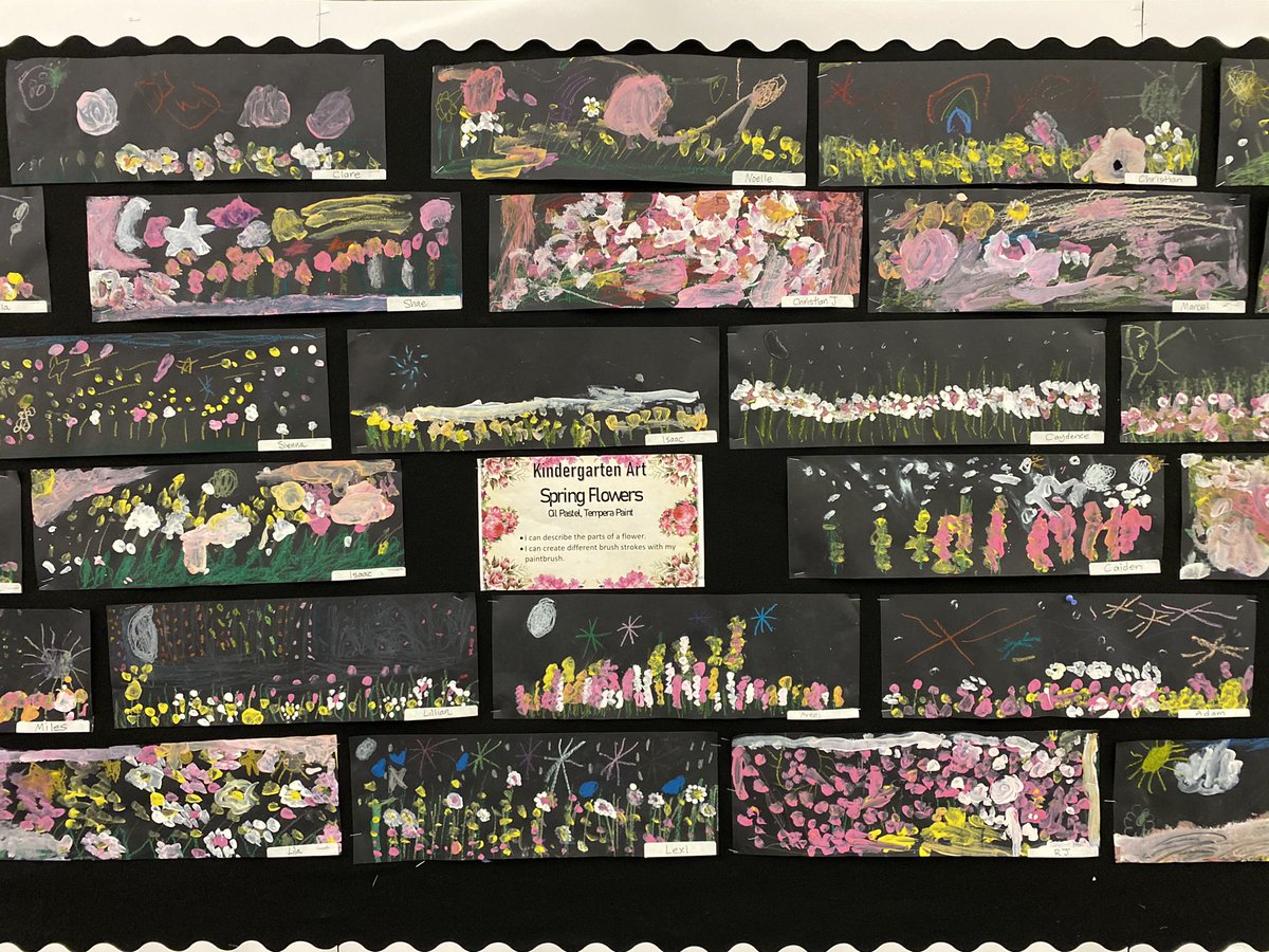 Anna Bitzinger (@annabitzinger) on Twitter photo Kindergarten artists learned about the parts of a plant. Next, they “planted” a field of flowers using their paintbrushes. These are just beautiful! Happy Spring everyone! 🌸#pleartistsinaction <a href="/PleasantLakeEl/">Pleasant Lake Elementary</a> <a href="/WalledLkSchools/">Walled Lake Schools</a> Kindergarten artists learned about the parts of a plant. Next, they “planted” a field of flowers using their paintbrushes. These are just beautiful! Happy Spring everyone! 🌸#pleartistsinaction <a href="/PleasantLakeEl/">Pleasant Lake Elementary</a> <a href="/WalledLkSchools/">Walled Lake Schools</a>