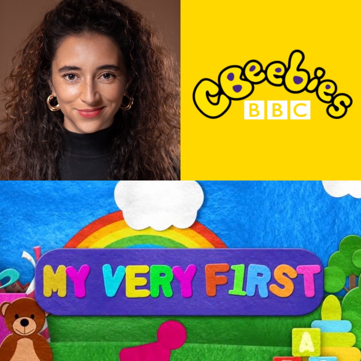 UrbanTalentMCR's tweet photo. Catch SAMIA GALAB in the third series of @CBeebiesHQ MY VERY FIRST on Thursday 15th April at 11.35am — and then it will be on @BBCiPlayer! ⚡️ https://t.co/Tg1EH9G1VV