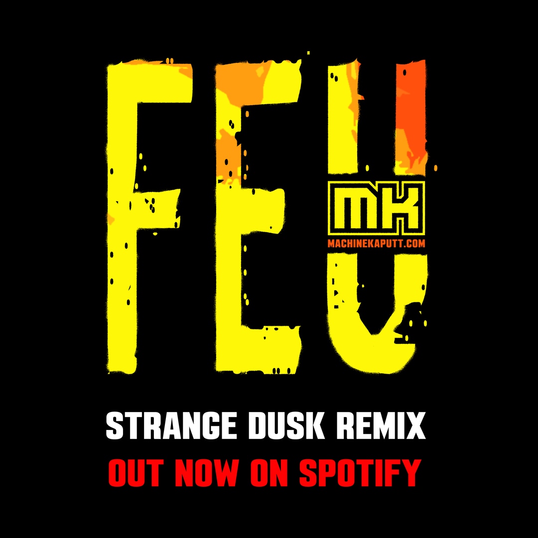 machinekaputt's tweet photo. "Feu! Strange Dusk Remix" is out on #spotify and most other digital platforms. A grinding darksynth version of the latest Machine Kaputt track.

#machinekaputt #darkelectro #blast #strangedusk #dark #electro #synthwave #darkwave #synthpunk #cyberpunk #darksynth #violent #music https://t.co/cFSXsJAlmB