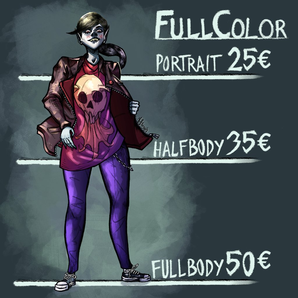 afrosus's tweet image. Commissions are open!!

Check the price list and send me a DM if you're interested.
Shares appreciated ✨

#commissionsopen #commissions #originalcharacter #lineart #digitalcolor #drawing #encargos #vampiregirl