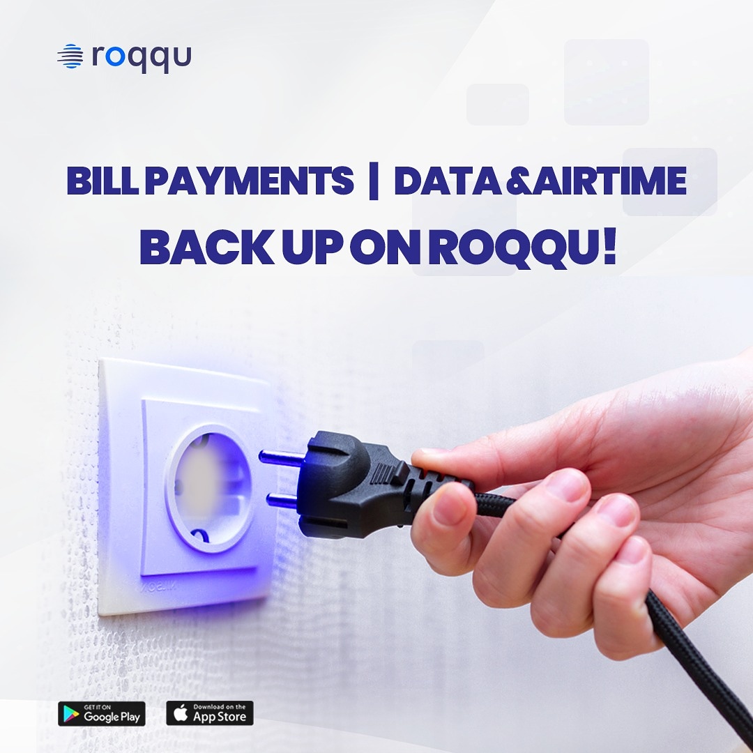roqqupay's tweet photo. Don't dull the weekend running out on data and subscriptions!!

Make your bills payment, buy Airtime and Data on @roqqupay .

#Tgif
#Roqqucares https://t.co/8C7AhmThYb