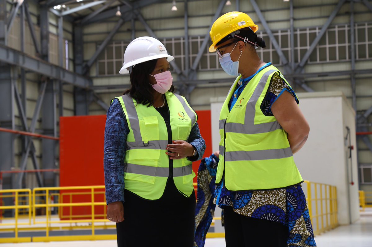 rebecca_miano's tweet photo. We share in Africa's aspiration of delivering sustainable electricity &amp; meeting the continent’s energy needs. Collaboration between @KenGenKenya &amp; the Commonwealth will go a long way towards achieving #SDGs &amp; the Paris Agreement goals. #CommonwealthInOlkaria #EnergyChampion https://t.co/V32ZLKnSXq