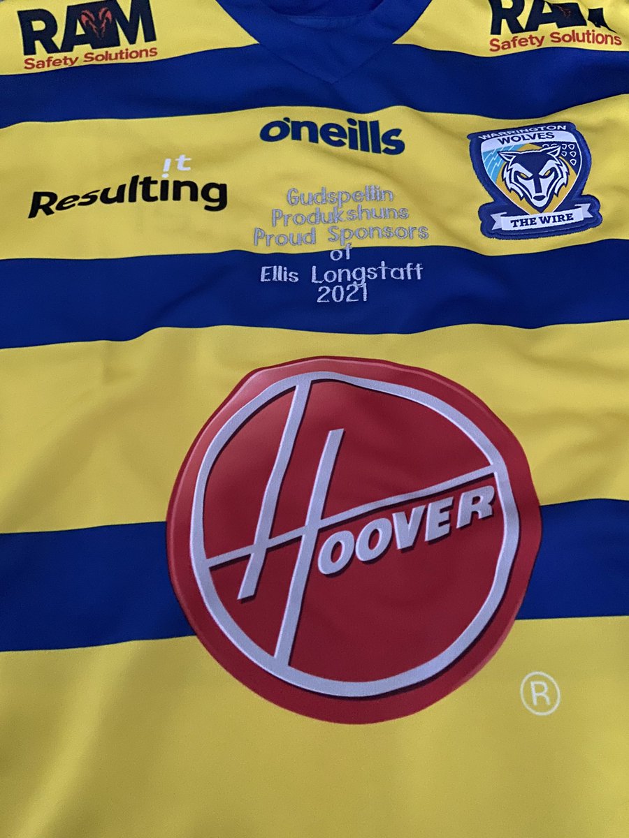 And so we begin again

Super proud to be part of the <a href="/WarringtonRLFC/">Warrington Wolves</a> and sponsoring <a href="/EllisLongstaff/">Ellis Longstaff</a> for 2021

Bring it on 💛💙