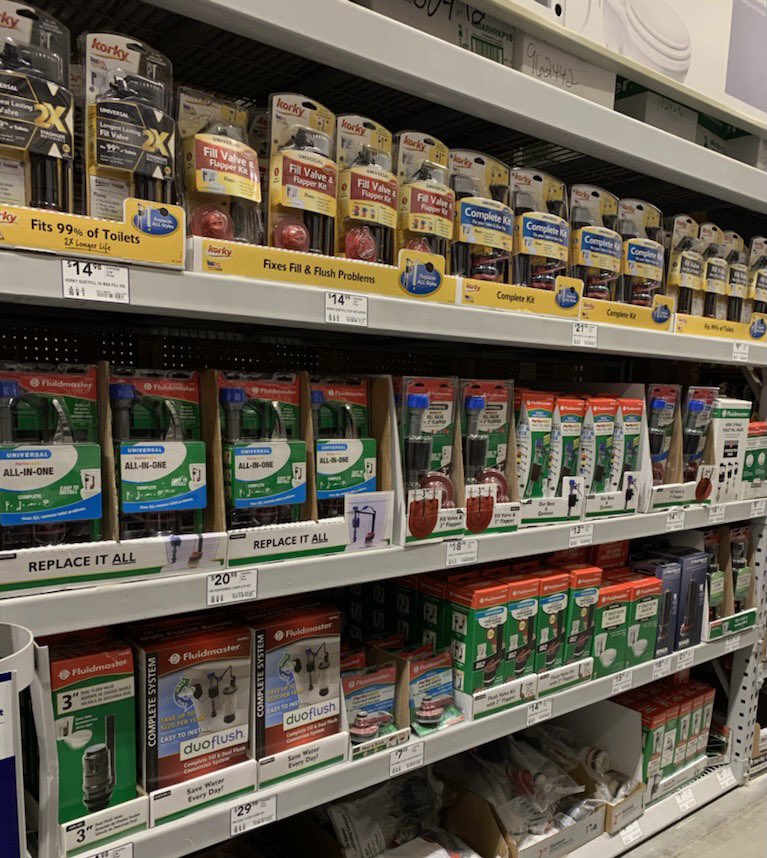 Tony676Williams's tweet photo. Lowe’s of South Richmond is ready for ALL your toilet repair needs . Come see us Today &amp; Thanks to the team packing it down 100/90/10 !!!#cardboardchallenge @D899_RVA @BenitoKomadina @BlueBoxR1 https://t.co/HP6NKsV3S3