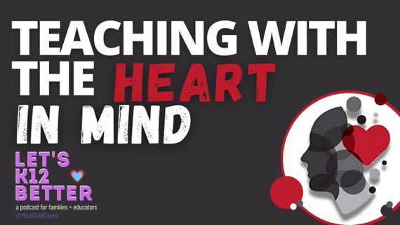 LetsK12Better's tweet photo. Celebrating #SELDay?🎉
We sat down with @loreamart SEL activist, educator, and researcher; and author of Teaching with the #HEARTinMind
Learn how #SEL is great for kids AND adults!
https://t.co/K3JxFzBA5A
#SELmatters #Letsk12better #SEL4equity #edchat https://t.co/7U2ghVe1C5