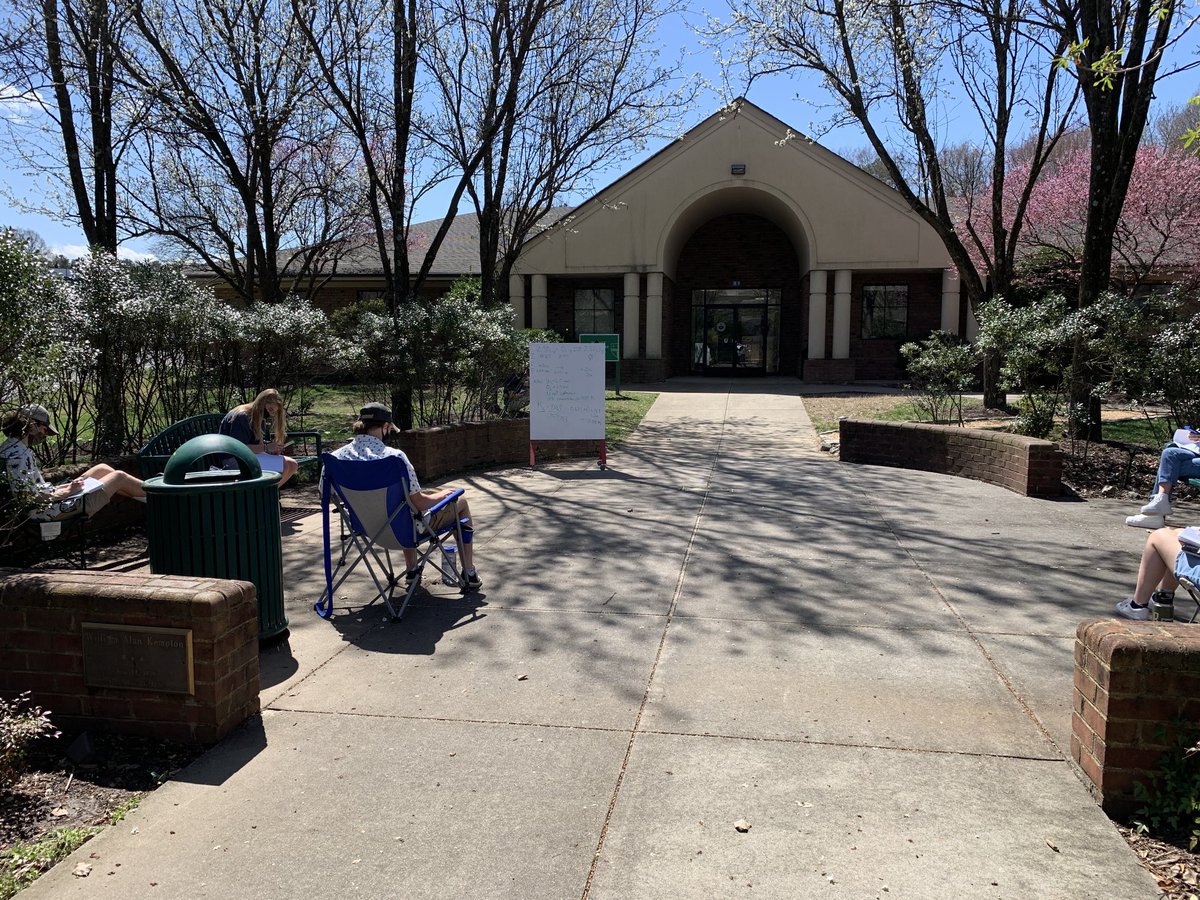 When you finish the day with seniors and it’s 80 degrees, you teach ICE tables outside ☀️