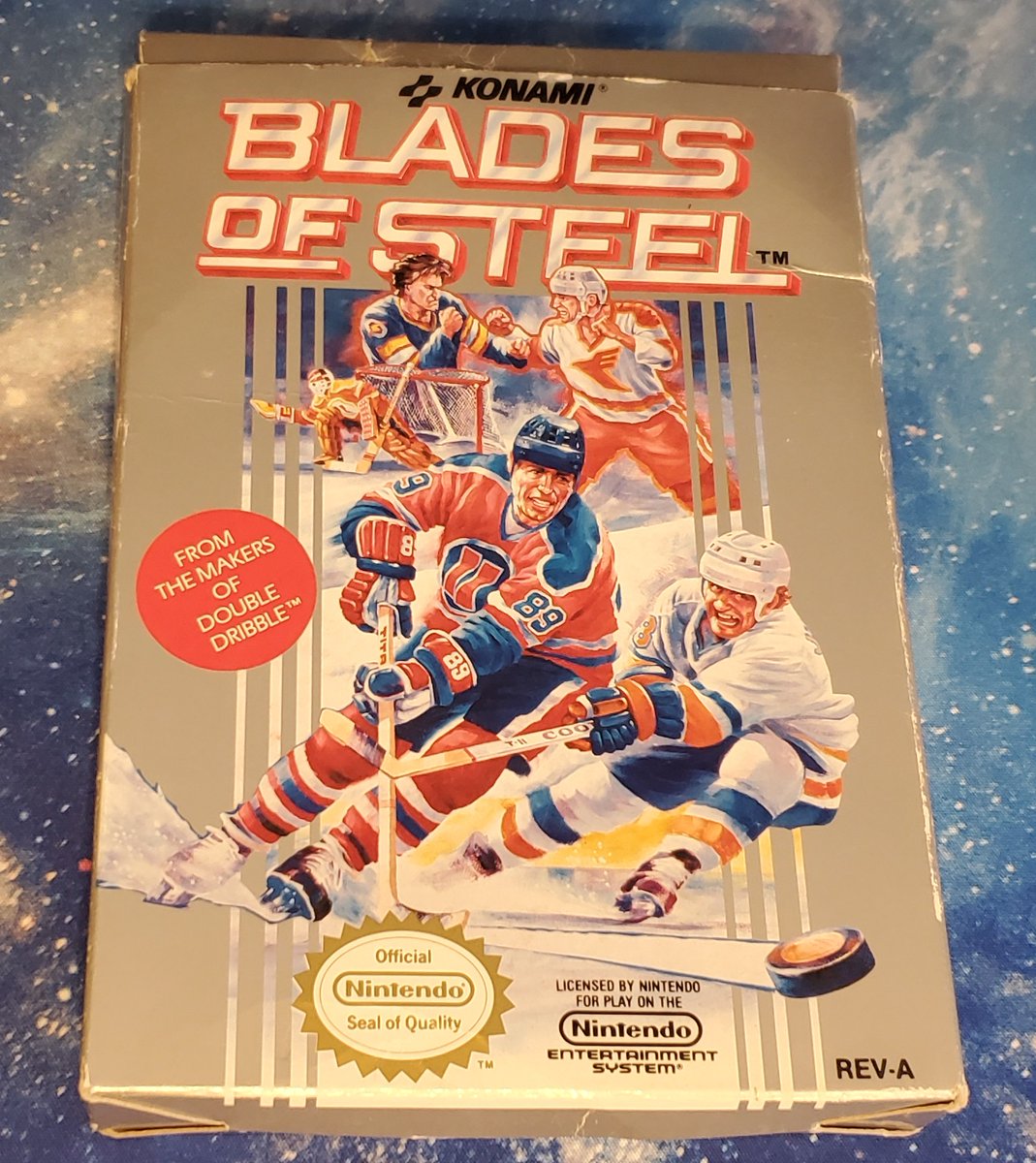 eastretrogamer's tweet photo. The box for Blades Of Steel for the Nintendo Entertainment System (NES).
#retro #retrogame #retrogames #retrogamer #retrogamers #retrogaming #retrogaminglife #nintendo #nes #snes #virtualboy #n64 #gamecube #wii #wiiu #switch #nintendogames #nintendosnesgames #notcomplete https://t.co/hRzzs4L5QQ