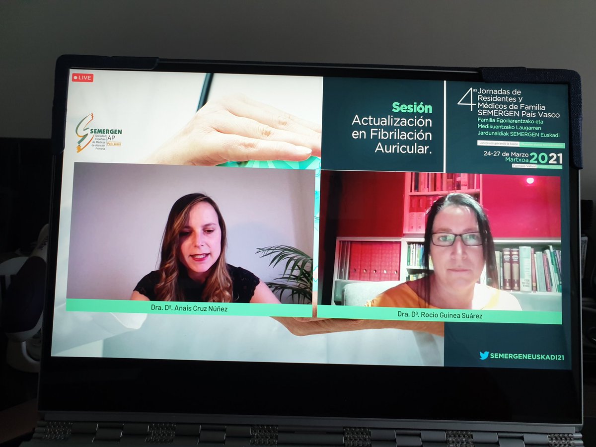 gmediavilla's tweet photo. 4°Jornadas de Residentes y MF de SEMERGEN Euskadi.
Actualizacion en FA. 
Modera Dra. Anais Cruz. R4 OSI Araba.
Ponente Dra. Rocio Guinea MF. HUAraba.
@OSIArabaESI @SEMERGENap #semergeneuskadi2021 @semergenpv https://t.co/6QZ6CWgfNv