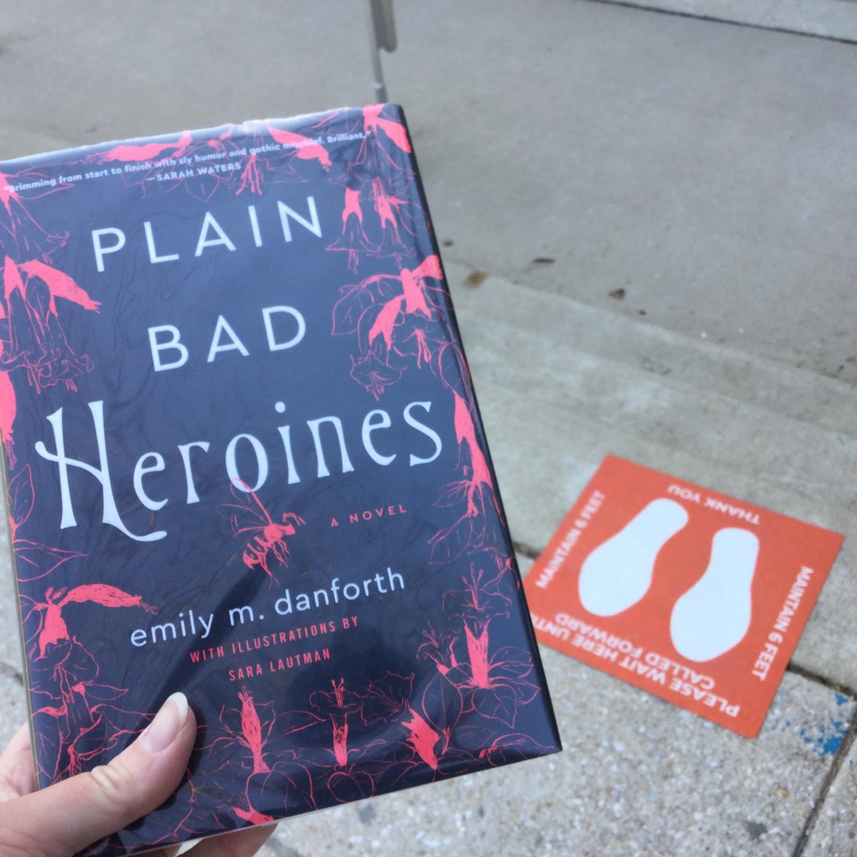 Fine weather for a bike ride to <a href="/prattlibrary/">Pratt Library</a> to borrow great free books like this hefty beaut from <a href="/emdanforth/">emily danforth (who is never here)</a> and superfine local #Baltimore illustrator <a href="/saralautman/">Sara Lautman</a>! 🌞🚴‍♀️📕🔖