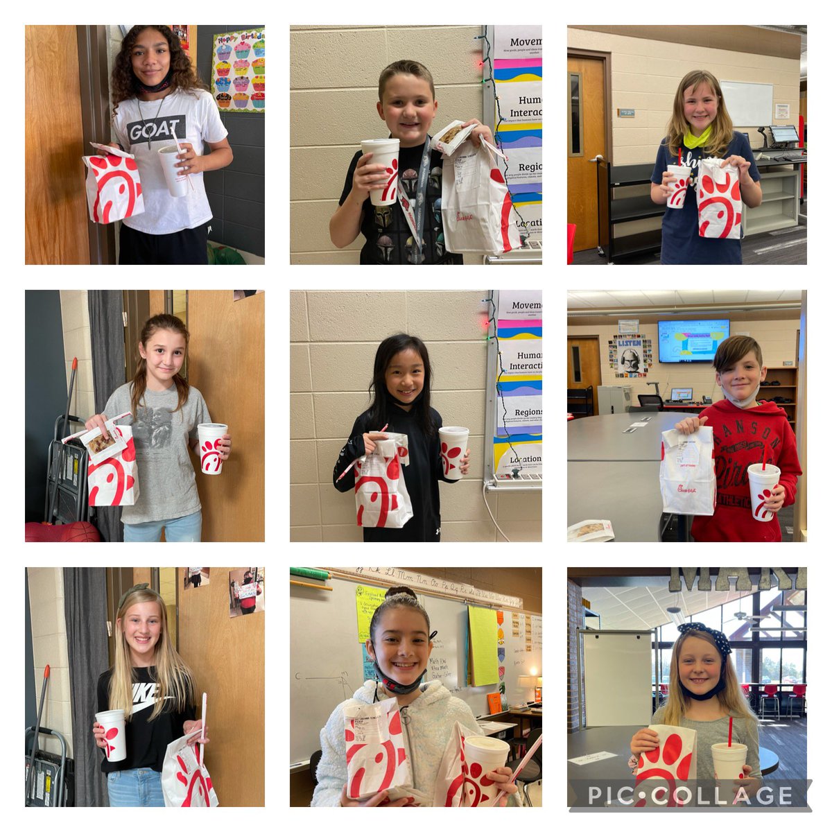 CRILibrary's tweet photo. Congratulations to these amazing CRI readers! They read all 12 of this years Mark Twain Readers Award books! We celebrated today with Chick-fil-A! #CRIReads #wearebranson https://t.co/kKqo8jqRNI