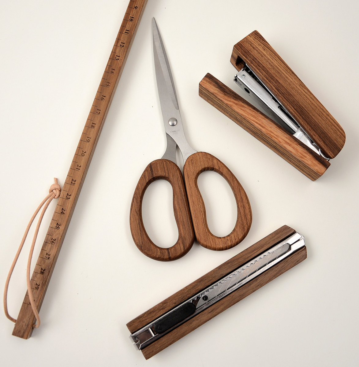 Teakwood Office Essentials
Complete your workspace with our curated minimal teakwood office accessories like stapler, a pair of scissors, paper cutter and ruler.
Shop online - bit.ly/APTeakwood
#curatedbyAP