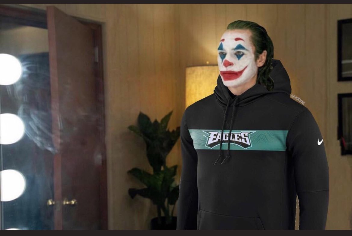 Mark_Jensen13's tweet photo. @Eagles Me really thinking the eagles were gonna draft an actual WR at #6... https://t.co/eWSSOHTD9S
