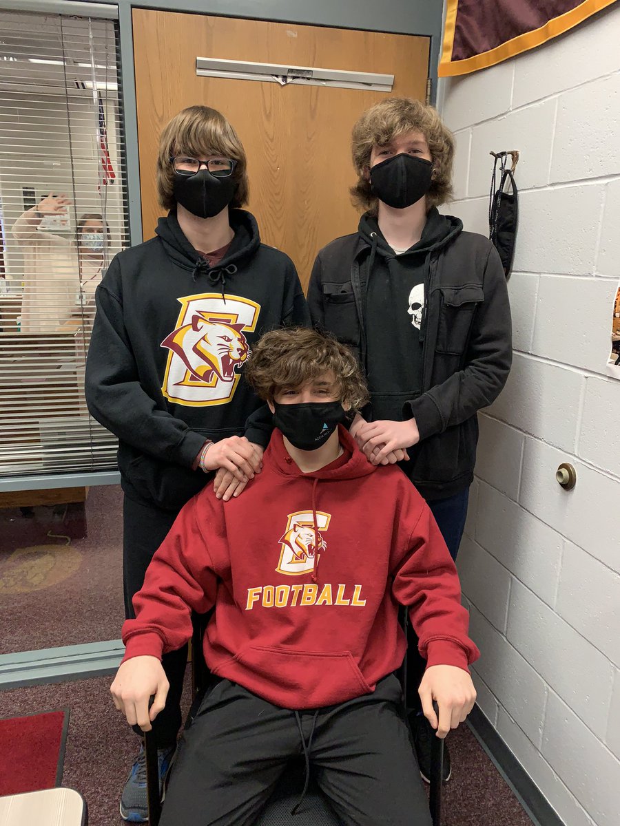 kyjo41's tweet photo. These boys finished up in the top 8 of the @B103_FM quiz bowl. 

They went into FOUR overtimes before falling to Falls City. 

Great work: Keaghon, Daniel, and Dezmond https://t.co/Q38FD5w5aA