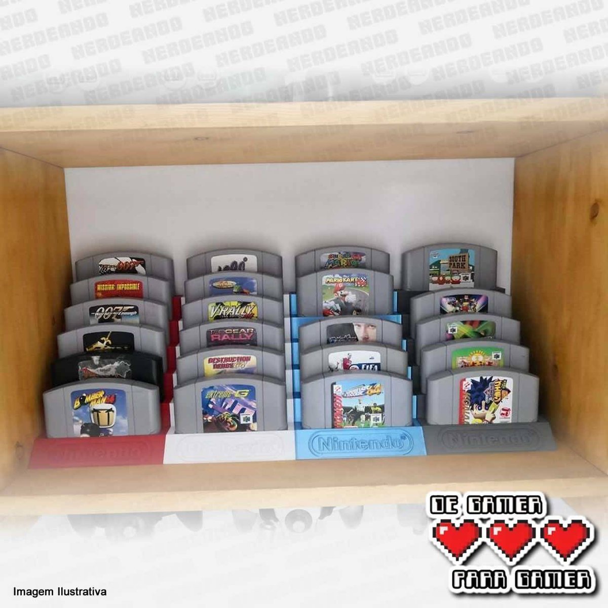 nerdeandobrasil's tweet photo. Já pode tirar as fitas da gaveta de cuecas 😜😜😜
Suporte para Cartuchos de N64
https://t.co/ngLrBeRP7x
#nerdeando #nerdeandoshop #nerdeandobrasil #nintendo #nintendo64 #n64 #jogosn64 #fitas #cartuchos https://t.co/6ibJdK8FMl