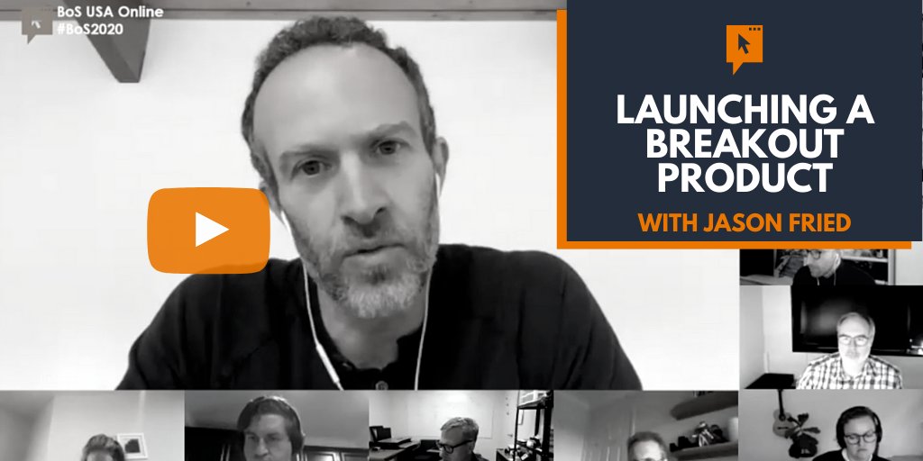 bosconference's tweet photo. Don't miss @jasonfried of @basecamp & @heyhey have an open and honest conversation at #BoS2020 about launching a new breakout product
Watch the video here: https://t.co/dljuWm9tUW
Also available on the #BoSPodcast: https://t.co/Ef5SAdXo1y https://t.co/NBJqBoxRaM