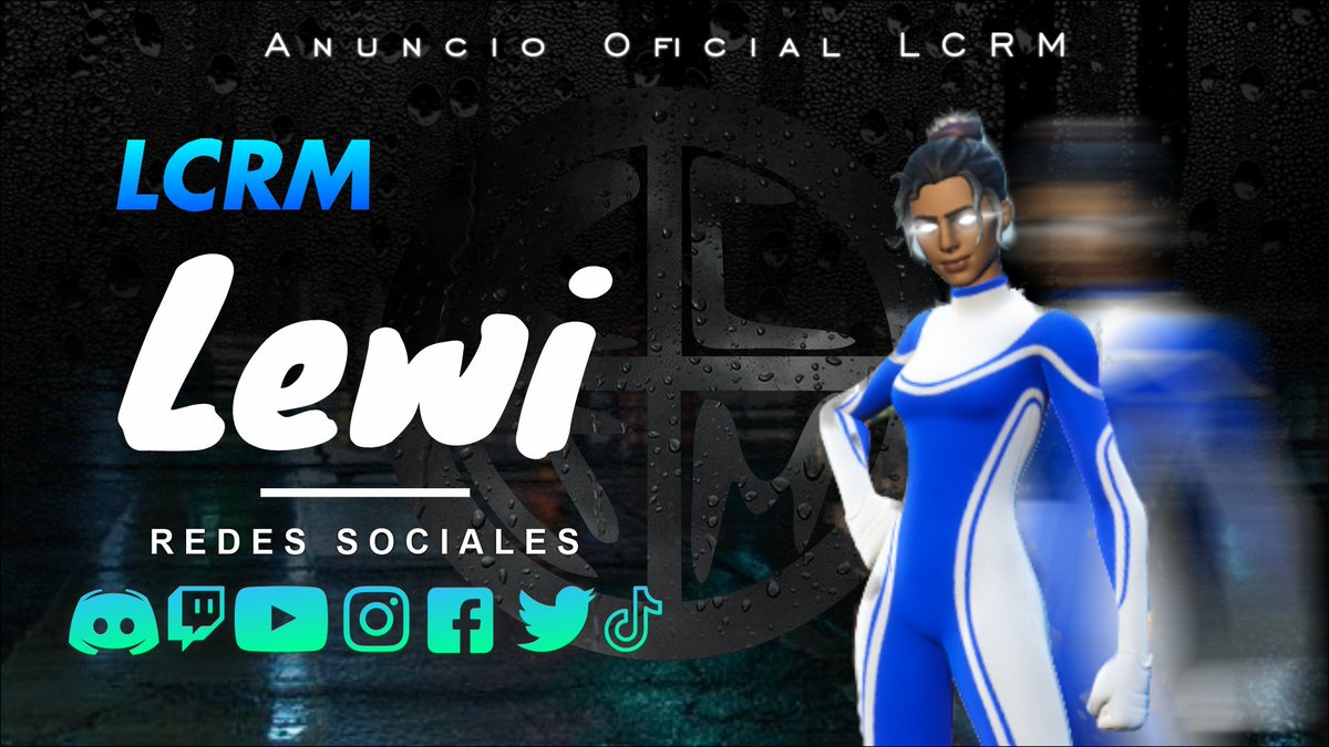 TeamLCRM's tweet photo. Hoy se integra un nuevo miembro a LCRM, representando a nuestro roast competitivo🌊 es un honor tenerte con nosotros.💎
Bienvenido @lew1_TV 🏛
#LCRM https://t.co/IVgxUBsBIw