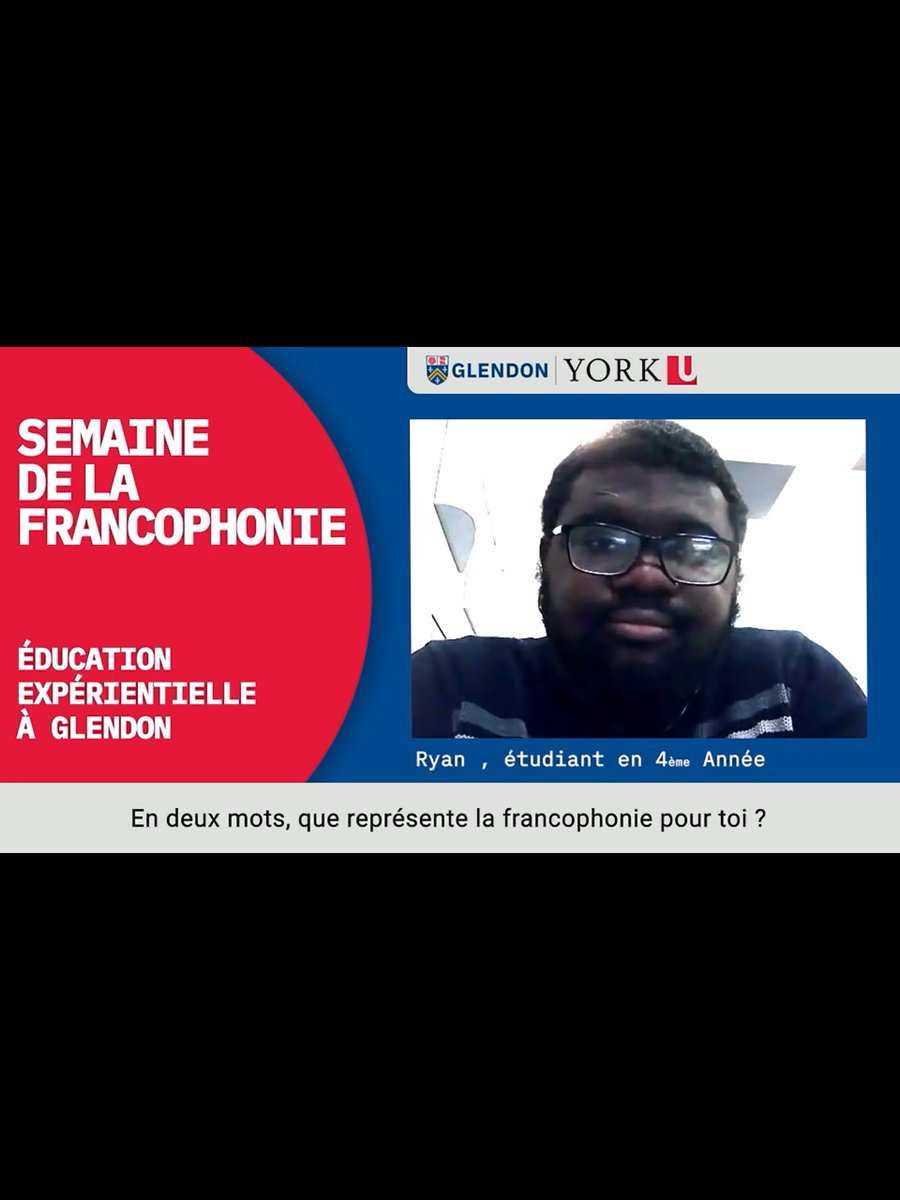 Lors de notre table ronde d’hier, nous avons discuté de l’éducation expérientielle à Glendon à travers les perspectives d’étudiants, de profs, et d’organisations francophones. Notre nouvelle série IGTV sur l'Éducation expérientielle reprend la discussion des panélistes étudiants.
