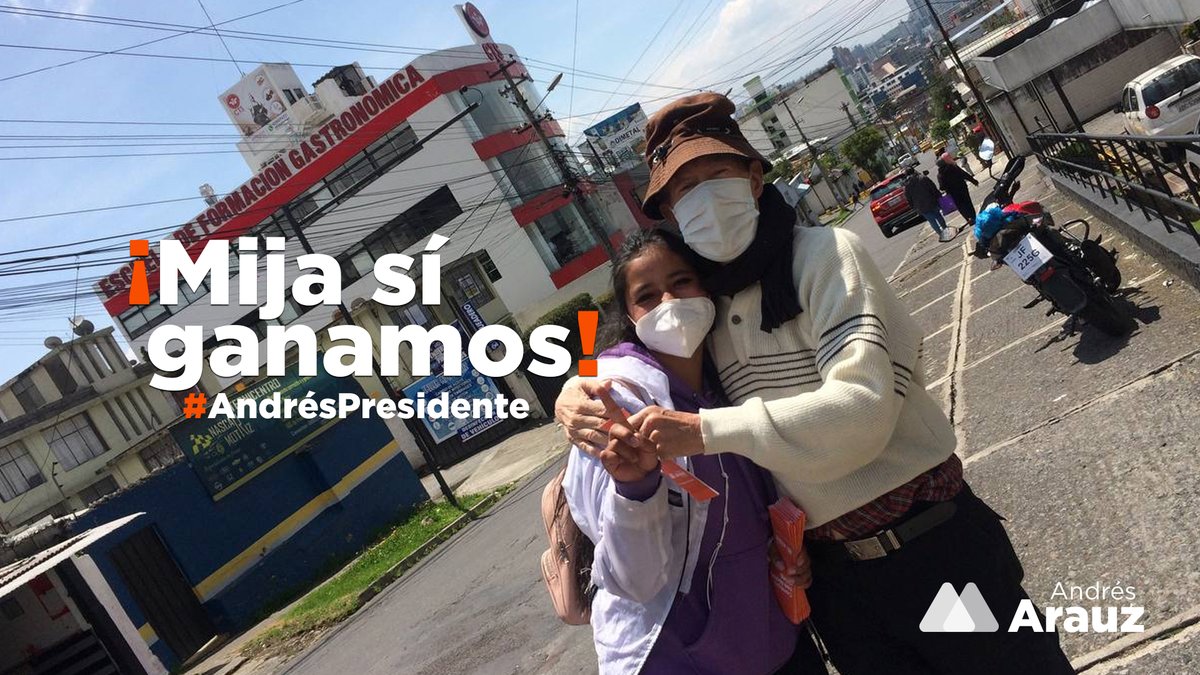 marcelaholguin's tweet photo. El cariño de la gente no se compra, la esperanza no se agota, la alegría siempre vence. #AndrésPresidente es #QuitoCentroNorte @ecuarauz @MashiRafael @rabascallcarlos https://t.co/OTWyAGqWpn