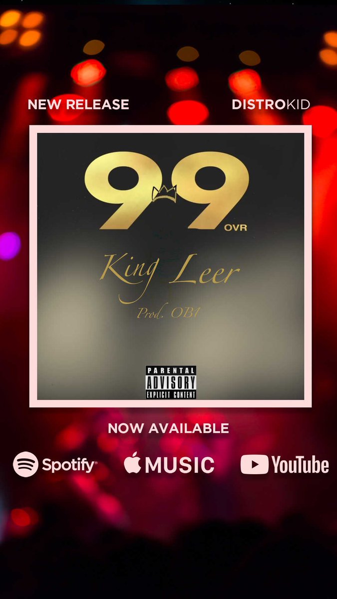 kingleersaidit's tweet photo. “99OVR” prob. @Tristan24Ob OUT NOW!!!!🔥🔥👑👑 link in bio!👑 https://t.co/5rT1mycGTh