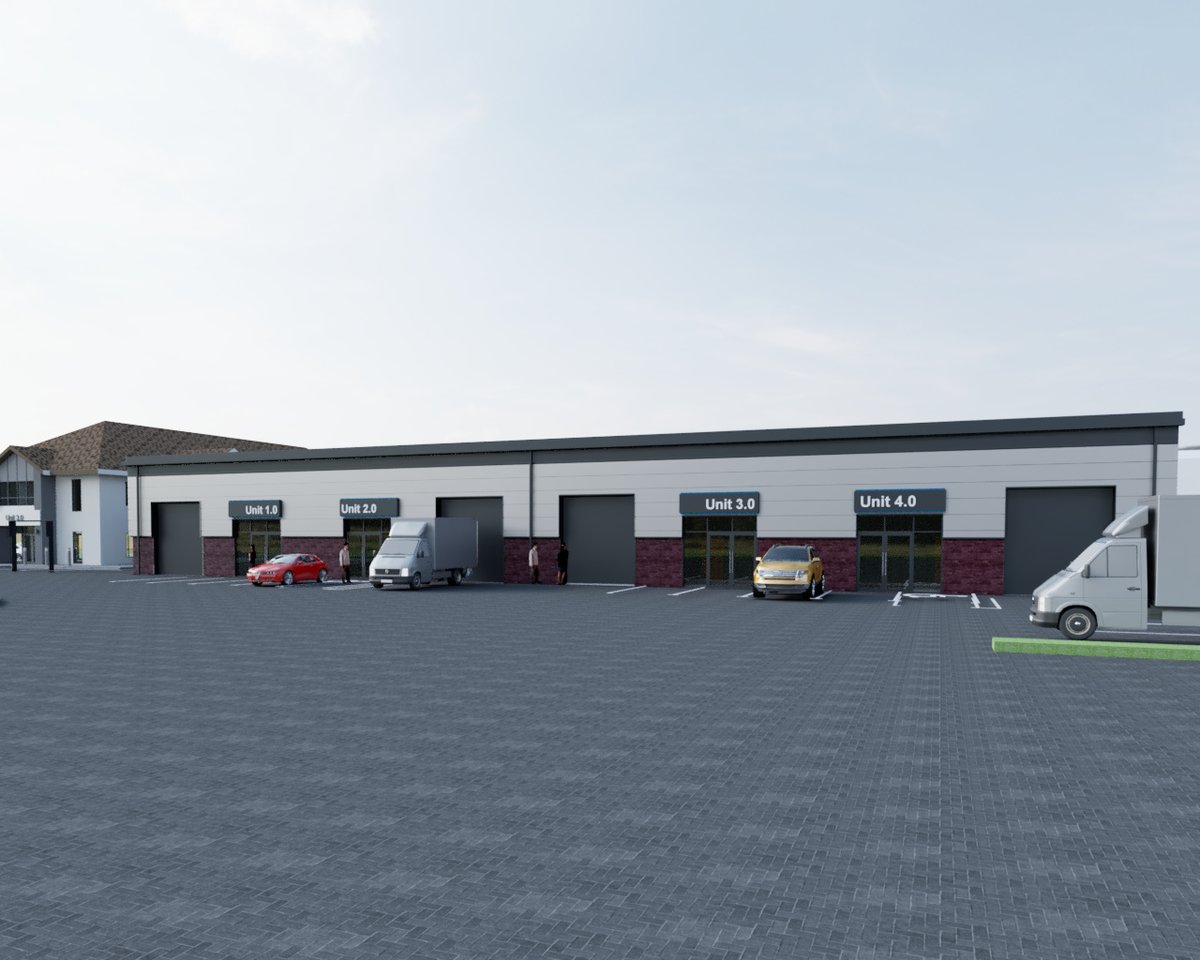 New industrial development in Stockton working with <a href="/CablePropMboro/">Cable Properties</a> and @hollis_global submitted for planning.