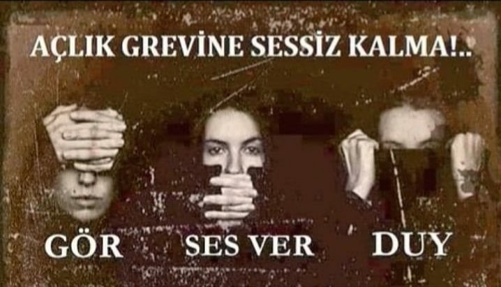 Sayın Abdullah Öcalan'a uygulanan ağır tecrit koşulları her geçen gün daha da derinlestirilmektedir.

Tecrit, 3 dakikalık telefon görüşmesi ile degil ancak aile ve avukat görüşmelerinin düzenli olarak yapılması ile kalkar.
#TecrideSonYaşamaSesVer
#AçlıkGrevi120nciGünde