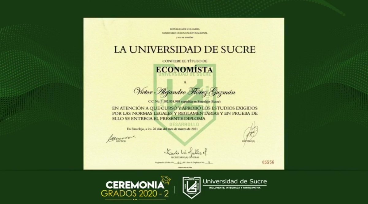 VictorFlorez77's tweet photo. Saber que cada sacrifico durante estos años valieron la pena!  🥰👨‍🎓 https://t.co/G5j631JzdO