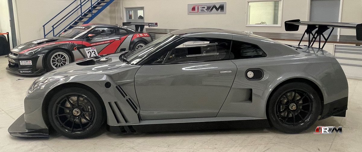 The wraps are officially off! Engineered to be the most driver-centric car ever built for the track and road. Evolved from the acclaimed #Nissan GT-R #GT3, the thunderous heart of a front mid-engine 3.8-litre V6 Twin Turbo Charged lies inside. bit.ly/39gnlYG. #JRMGT23