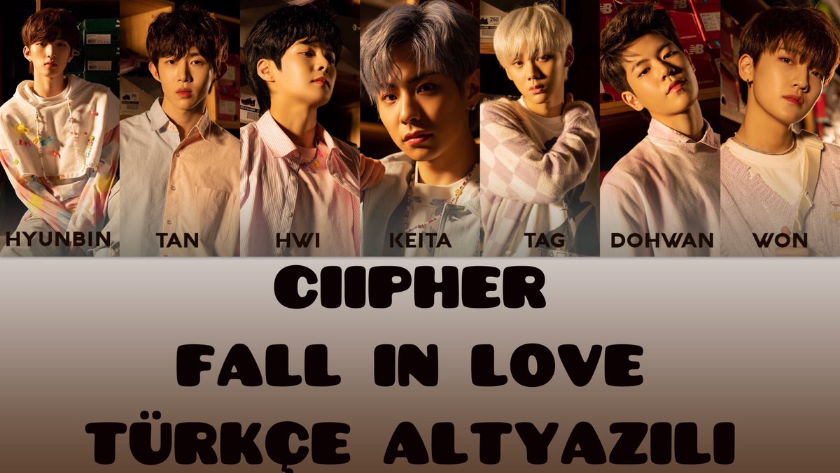 CiipherTurkey's tweet photo. [ÇEVİRİ 🎶] Ciipher’ın çıkış albümünden “Fall in Love” şarkısını Türkçe altyazılı olarak kanalımıza yükledik. Keyifli dinlemeler 🎶💙

Link:: https://t.co/aEz97e2rWo

#Ciipher #싸이퍼 #안꿀려 #ILikeYou #Ciipher2021 @RAIN_Ciipher #CIIPHERTRSUB https://t.co/2s7pw8KKyi