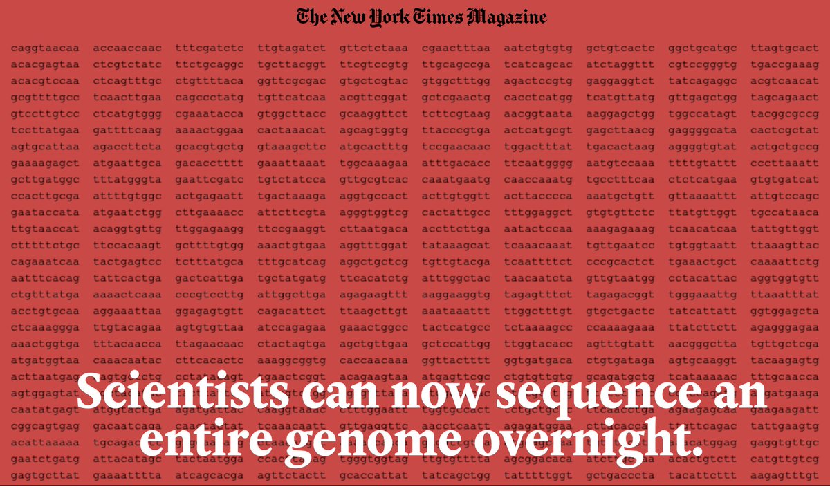 Outstanding article by Jon Gertner in @NYTmagazine providing historical perspective on science/industry's collaboration to respond to Covid Pandemic.  Features <a href="/Illumina/">Illumina</a>'s NovaSeq 6000 in Covid Surveillance role! #COVIDsurveillance urldefense.com/v3/__https://w…$
