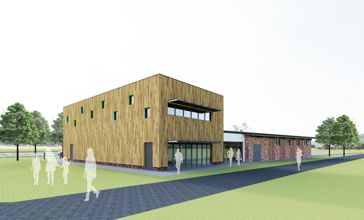 New community centre design proposals for a site just south of Oxford. Looking forward to progressing the scheme further...