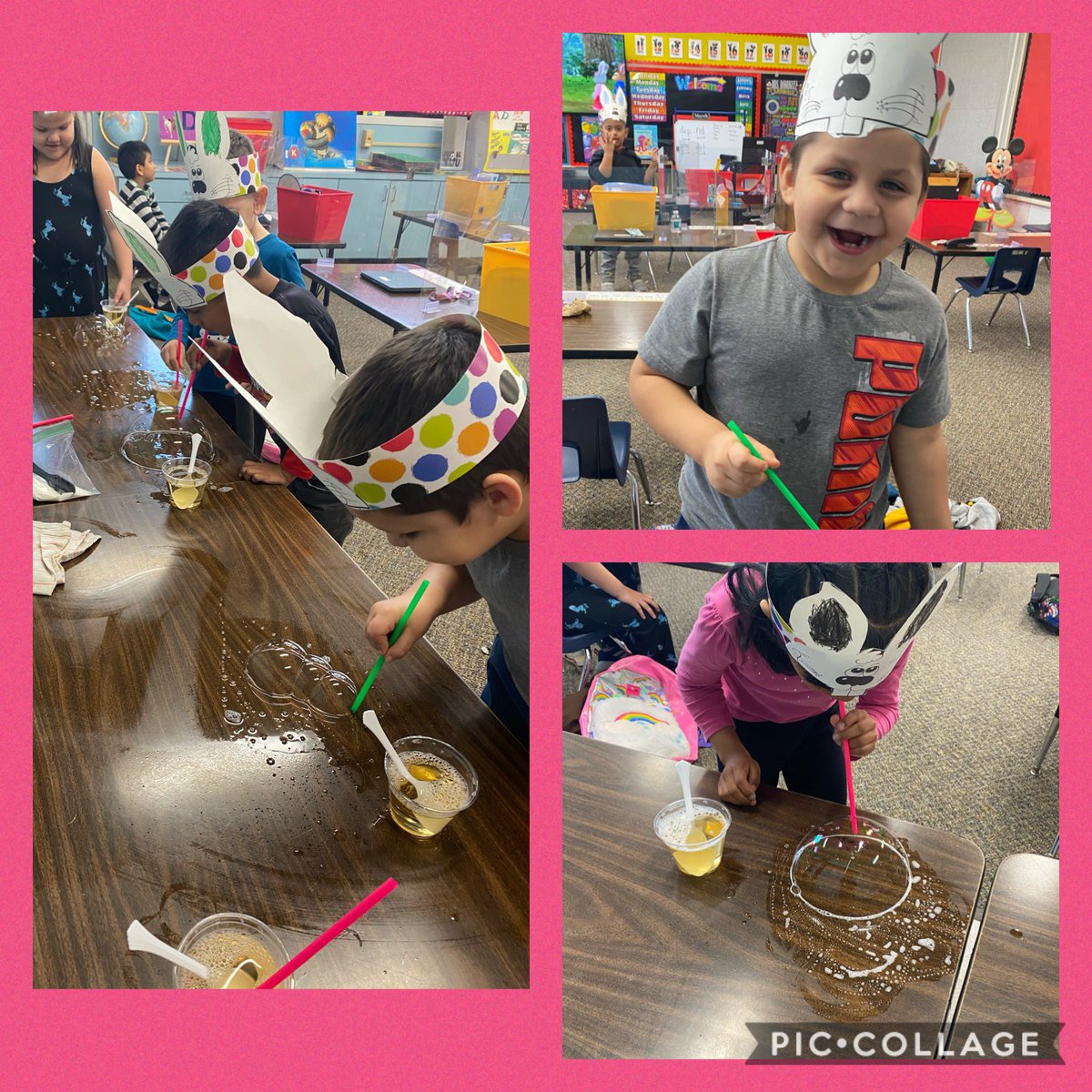 Browning Road STEAM Academy...Bunnies building bubbles.  What a wonderful way to end our school week and begin our Spring Break. Thank You for sharing a fabulous activity <a href="/ValPerez_STEAM/">ValeriePerez👩🏻‍🏫</a>