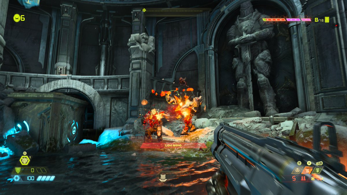 joshdman's tweet photo. #DOOMEternalBATTLEMODE #XboxShare https://t.co/Quahrvahgr