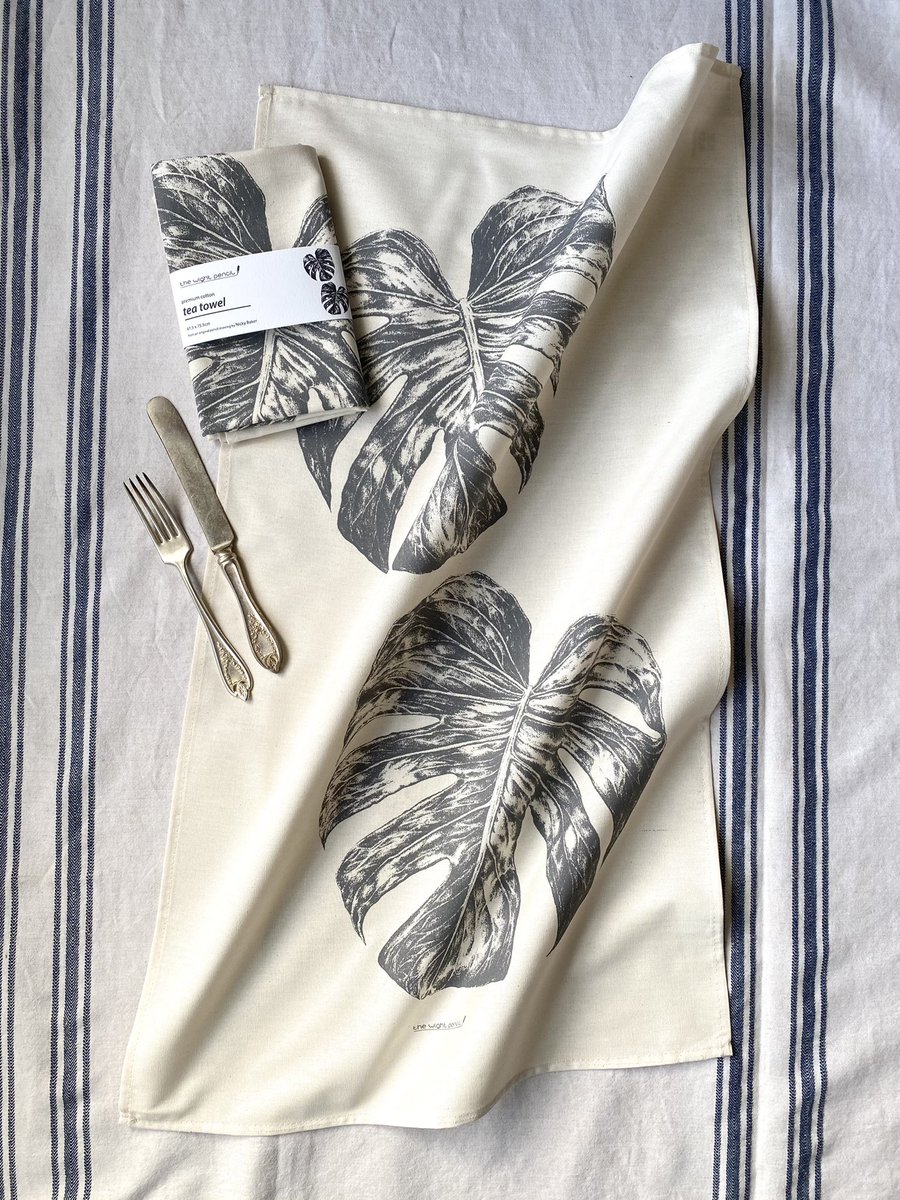 To celebrate the launch of my 3 new teatowel designs, there’s 15% off teatowels over on Etsy all weekend - link in bio ☝🏼#etsy #discount #homeware #kitchenware