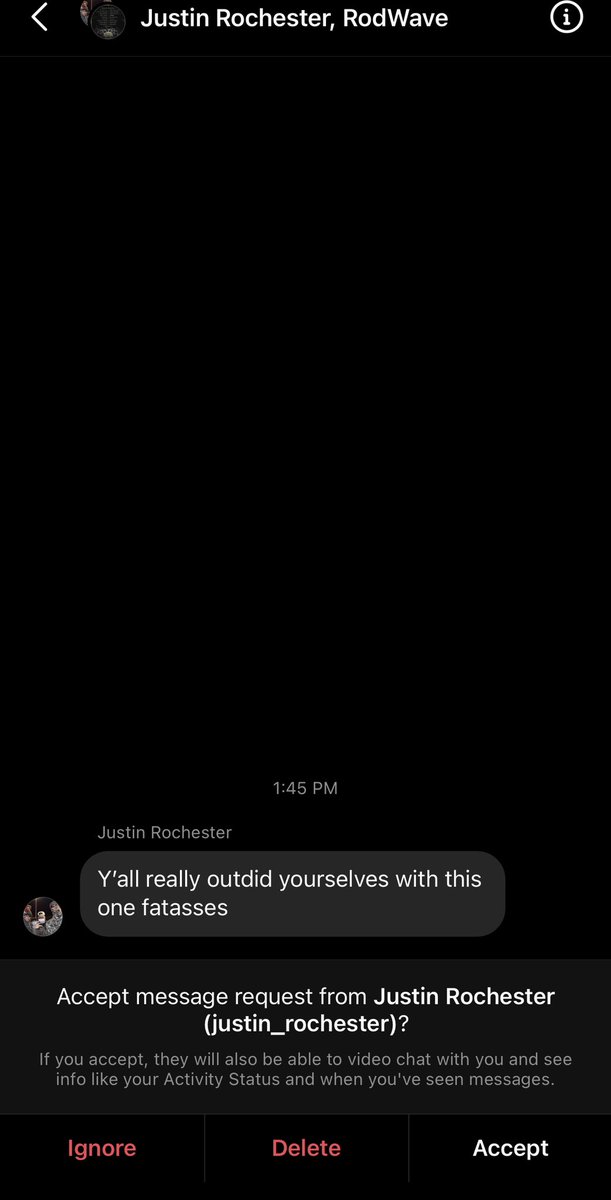 I gotta stop checking my dms 😂