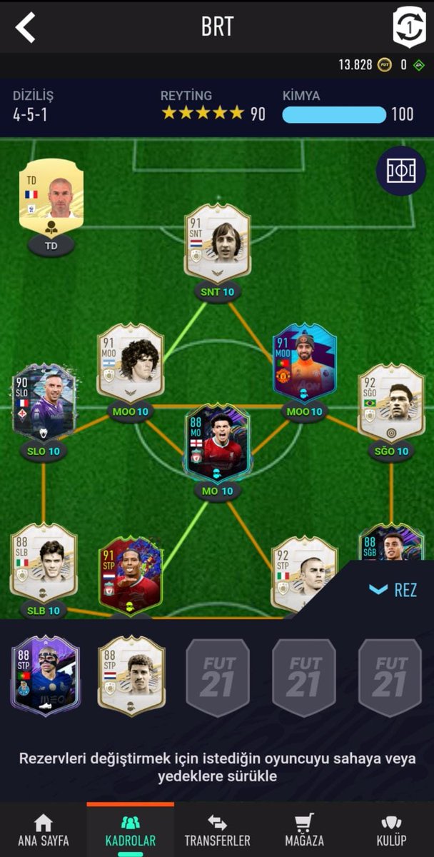 Satılık Xbox Fifa 21 Ultimate Team kadrosu 15m üzeri kadro değeri var(Oyuncular satılamaz)!!!