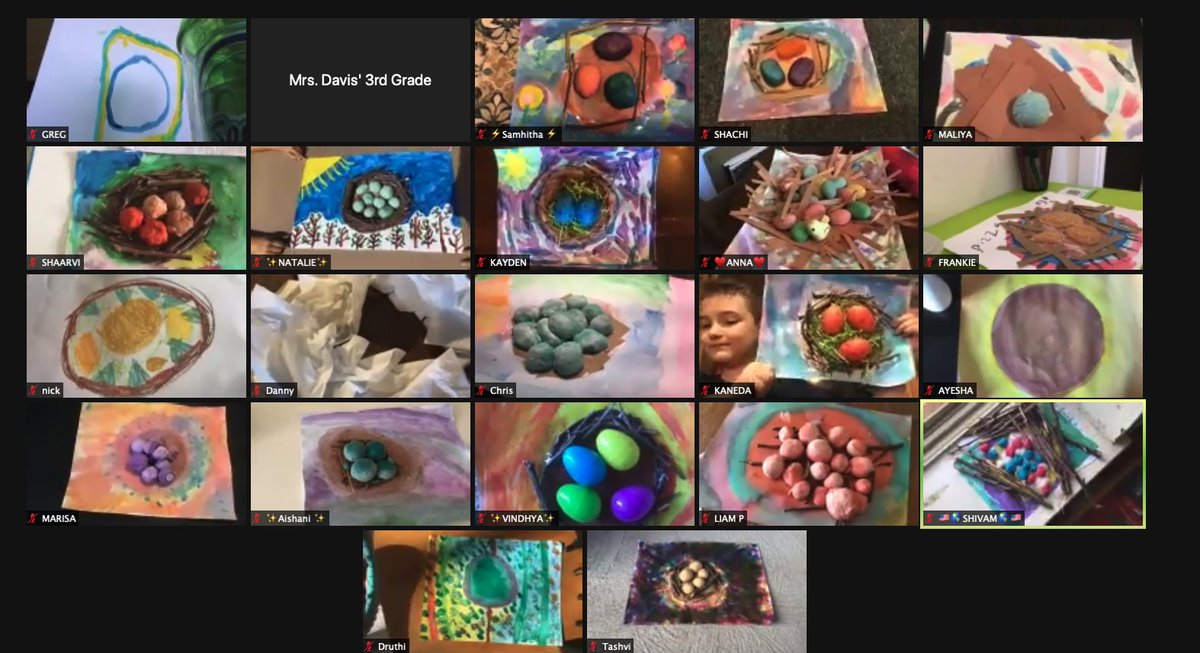 Mrs. Davis' Class Nests!