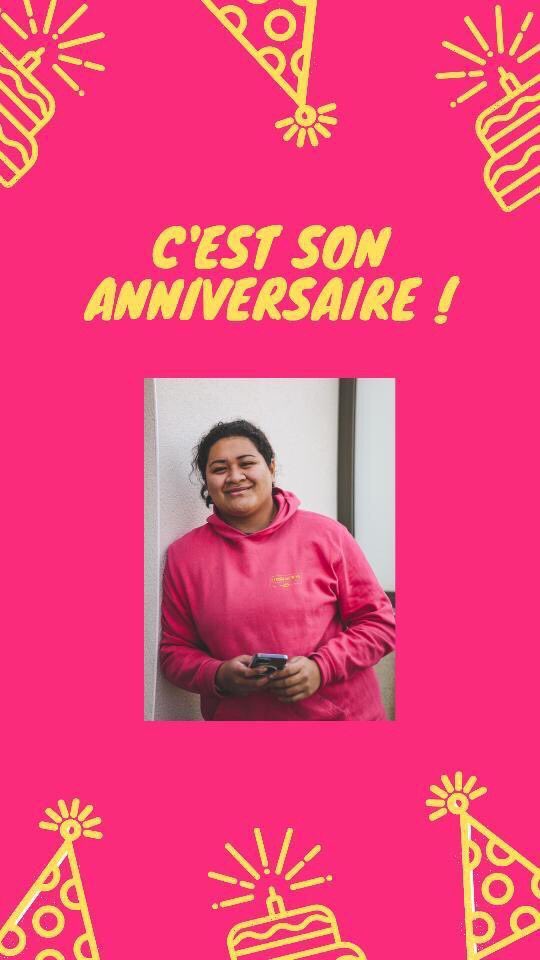 AnrfRugby's tweet photo. [Anniversaire] Joyeux anniversaire Viki🥳 https://t.co/0MgVTj8ETM