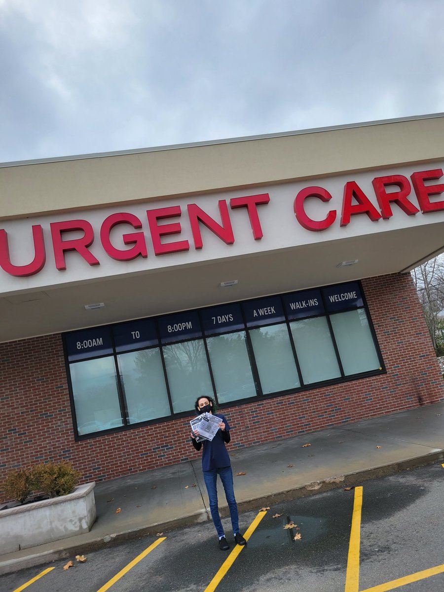 Candice and Billerica team coming by their local Urgent Care to drop off information about their benefits! #FirstNetIgnite #OurNE @ATTPortablesEVD <a href="/pnixnix/">Peter Nixon</a> <a href="/jackmoan/">Jack Moan</a> <a href="/JakeAraghi/">Jake Araghi</a> <a href="/DViechnicki/">Dan Viechnicki</a> <a href="/keroninc/">Keron Incarnato</a>