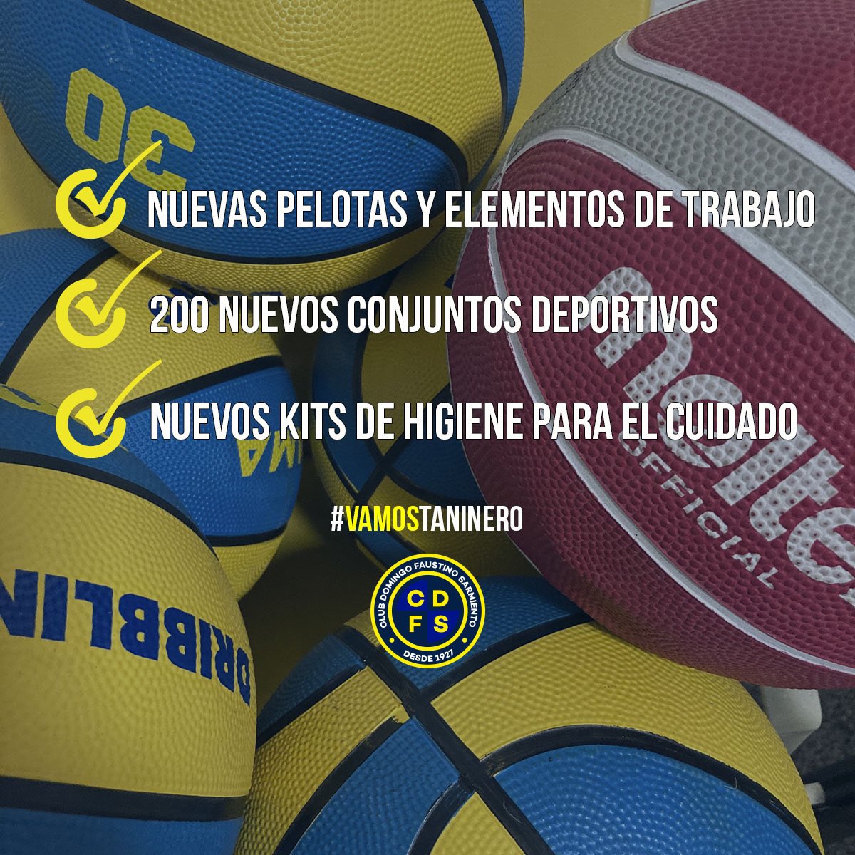 Esperemos volver a verlos pronto, mientras tanto seguimos 💪💪 #VamosTaninero