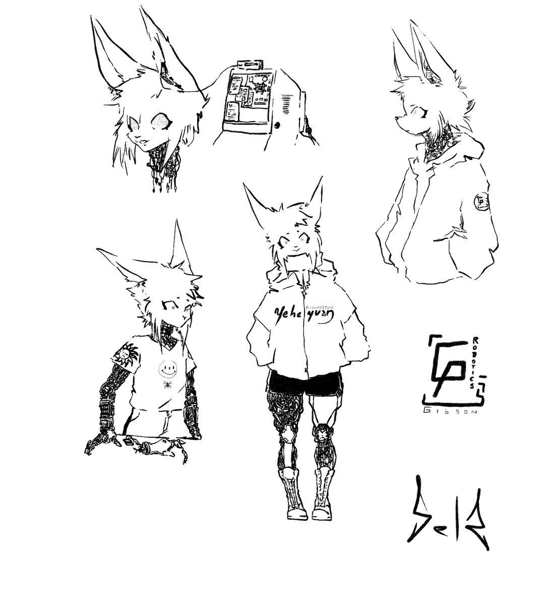 Selmommy's tweet photo. My new OC, can you spot all the references? https://t.co/PN71b6qtW8