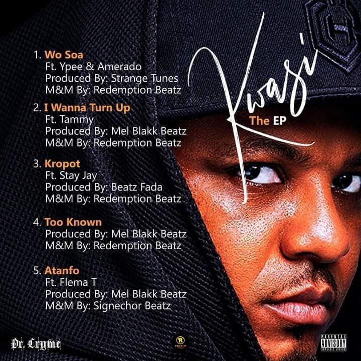 Spottychartsgh's tweet image. Am happy to Announce @drcryme 's #KWASI TheEp Drops On Friday 2nd April 2021.. The TrackList, Pre-order Link Below⬇️⬇️⬇️
ditto.fm/kwasi