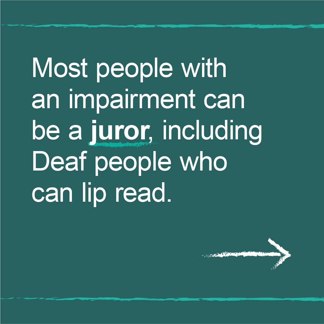 MoJGovUK's tweet photo. Our courts must ensure that services are accessible to everyone, including people with impairments.

The Police, Crime, Sentencing and Courts Bill will amend laws to enable British Sign Language interpreters to assist Deaf jurors during jury deliberations.
https://t.co/0BFI7tHsb4
